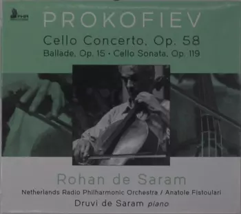 Cello Concerto, Op. 58 • Ballade, Op. 15 • Cello Sonata, Op. 119