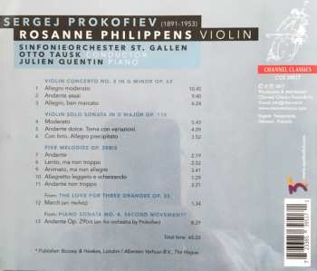 CD Sergei Prokofiev: Rosanne Philippens Plays Prokofiev