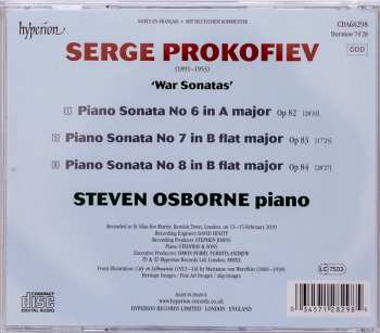 CD Sergei Prokofiev: Piano Sonatas Nos 6, 7 & 8