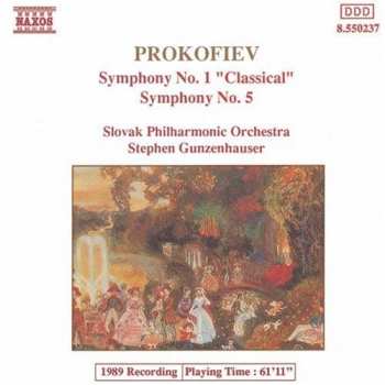 Album Sergei Prokofiev: Symphony No. 1, 'Classical' / Symphony No. 5