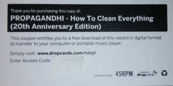 LP Propagandhi: How To Clean Everything LTD