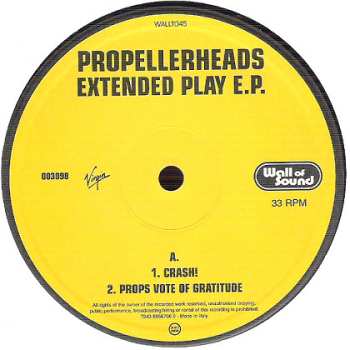 LP Propellerheads: Extended Play E.P.