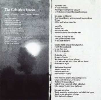CD Prospekt: The Colourless Sunrise