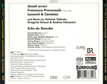 SACD Antonio Valente:  Amanti Orrori (Lamenti & Cantatas)