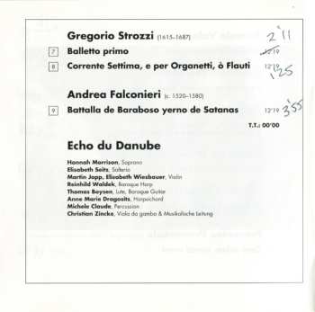 SACD Antonio Valente:  Amanti Orrori (Lamenti & Cantatas)