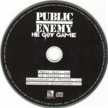 CD Public Enemy: He Got Game