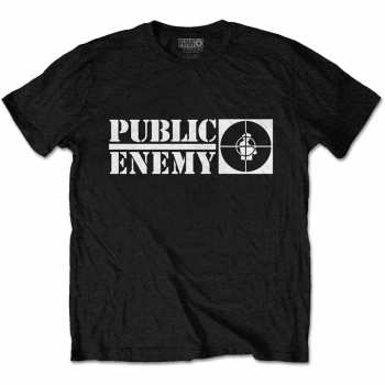 Merch Public Enemy: Póló Crosshairs Logo Public Enemy 