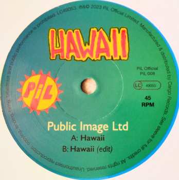 SP Public Image Limited: Hawaii CLR | LTD