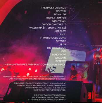 2LP/DVD Public Service Broadcasting: Live At Brixton 