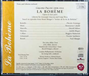 2CD/Dobozkészlet Giacomo Puccini: La Bohème