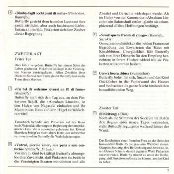 CD Giacomo Puccini: Madama Butterfly - Highlights