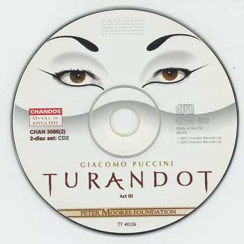2CD Giacomo Puccini: Turandot