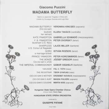 3LP/Dobozkészlet Giacomo Puccini: Madama Butterfly