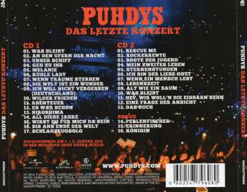 2CD Puhdys: Das Letzte Konzert Danke!