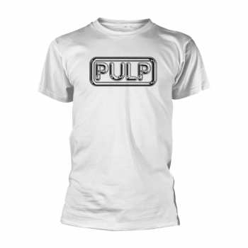 Merch Pulp: Póló Different Class Logo Pulp (white/black)