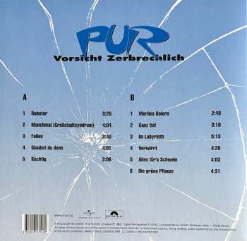 4LP/Dobozkészlet Pur: Pur Vinyl-Box Volume 1 (1983 - 1988) LTD | CLR