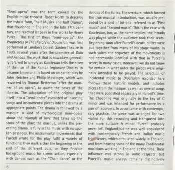 CD Georg Friedrich Händel: Baroque Esprit - Purcell: Dioclesian Suite; Händel: Concerto Grosso Op. 6 No. 6 Il Duello Amoroso