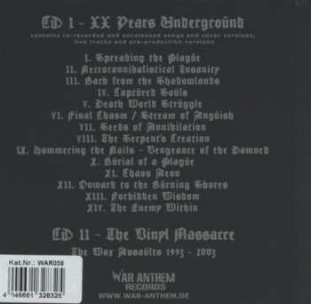 2CD Purgatory: XX (20 Years Underground) LTD