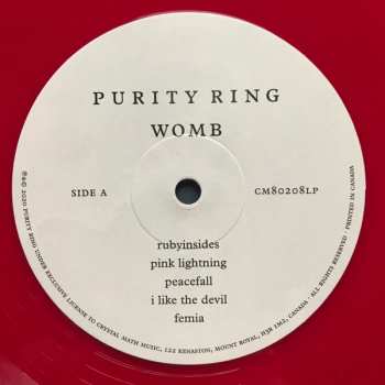 LP Purity Ring: Womb LTD