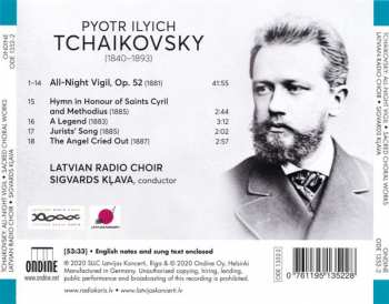 CD Pyotr Ilyich Tchaikovsky: All-Night Vigil, Sacred Choral Works