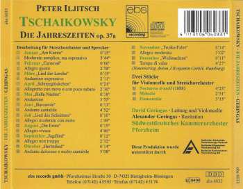 CD Pyotr Ilyich Tchaikovsky: Die Jahreszeiten