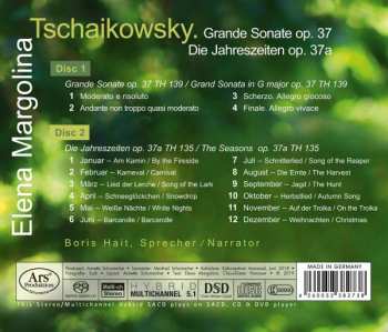 2SACD Pyotr Ilyich Tchaikovsky: Grand Sonate, Op. 37; Die Jahreszeiten, Op. 37a