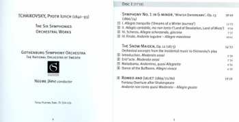 6CD Pyotr Ilyich Tchaikovsky: Orchestral Works Including Symphonies 1-6