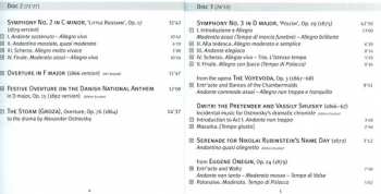 6CD Pyotr Ilyich Tchaikovsky: Orchestral Works Including Symphonies 1-6