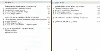 6CD Pyotr Ilyich Tchaikovsky: Orchestral Works Including Symphonies 1-6