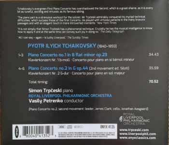 CD Pyotr Ilyich Tchaikovsky: Piano Concertos 1 & 2