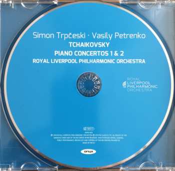CD Pyotr Ilyich Tchaikovsky: Piano Concertos 1 & 2