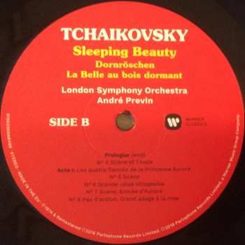 3LP/Dobozkészlet Pyotr Ilyich Tchaikovsky: Sleeping Beauty (Complete Ballet)