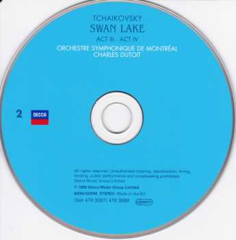 2CD Pyotr Ilyich Tchaikovsky: Swan Lake