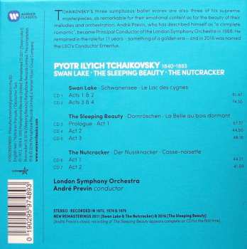 7CD/Dobozkészlet Pyotr Ilyich Tchaikovsky: Swan Lake / The Sleeping Beauty / The Nutcracker