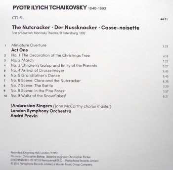 7CD/Dobozkészlet Pyotr Ilyich Tchaikovsky: Swan Lake / The Sleeping Beauty / The Nutcracker