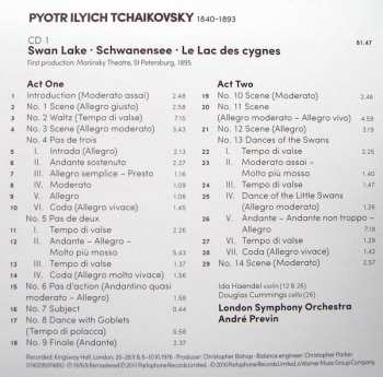7CD/Dobozkészlet Pyotr Ilyich Tchaikovsky: Swan Lake / The Sleeping Beauty / The Nutcracker