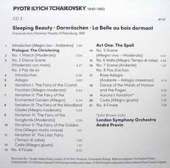 7CD/Dobozkészlet Pyotr Ilyich Tchaikovsky: Swan Lake / The Sleeping Beauty / The Nutcracker