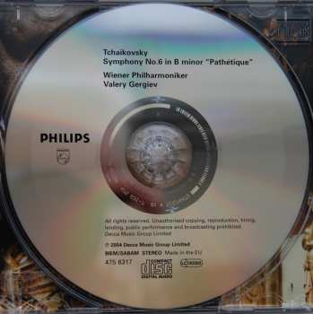 3CD Pyotr Ilyich Tchaikovsky: Symphonies 4, 5 & 6