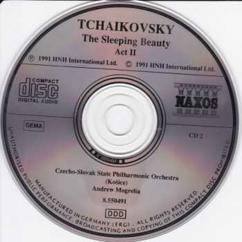 3CD Pyotr Ilyich Tchaikovsky: The Sleeping Beauty, Op. 66 (Complete Ballet)