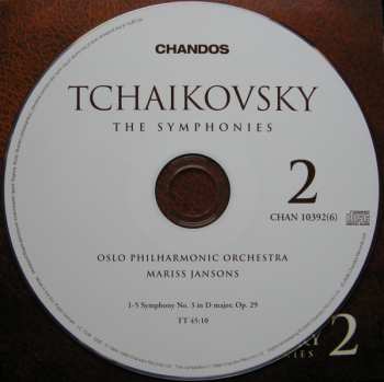 6CD/Dobozkészlet Pyotr Ilyich Tchaikovsky: The Symphonies