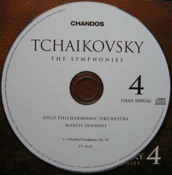6CD/Dobozkészlet Pyotr Ilyich Tchaikovsky: The Symphonies