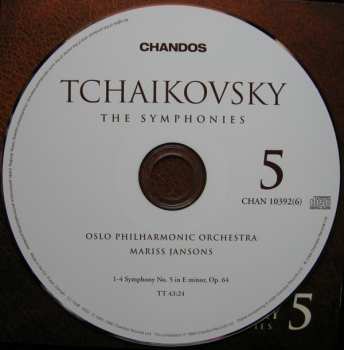 6CD/Dobozkészlet Pyotr Ilyich Tchaikovsky: The Symphonies