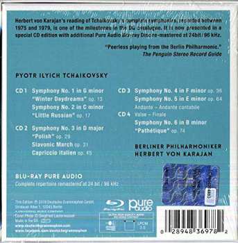 4CD/Dobozkészlet/Blu-ray Pyotr Ilyich Tchaikovsky: Symphonies 1-6
