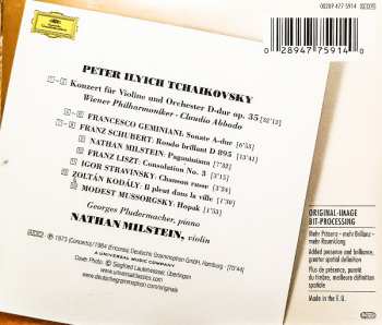 CD Pyotr Ilyich Tchaikovsky: Violin Concerto • Encores By Gemini, Schubert, Liszt, Stravinsky, Mussorgsky