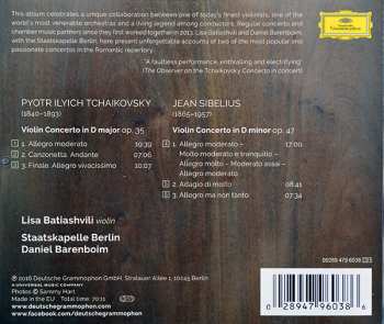 CD Pyotr Ilyich Tchaikovsky: Violin Concertos