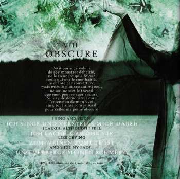CD Qntal: Qntal Vl - Translucida