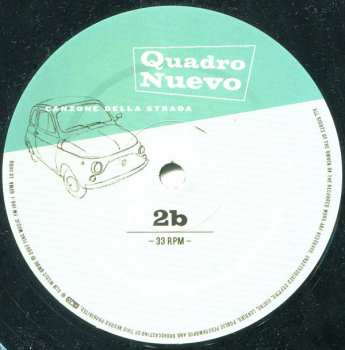 2LP Quadro Nuevo: Canzone Della Strada