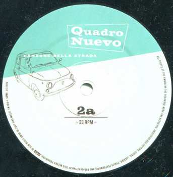 2LP Quadro Nuevo: Canzone Della Strada