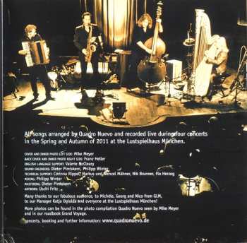 2LP Quadro Nuevo: In Concert