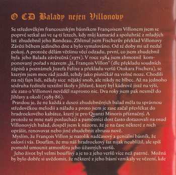 CD Quanti Minoris: Balady Nejen Villonovy